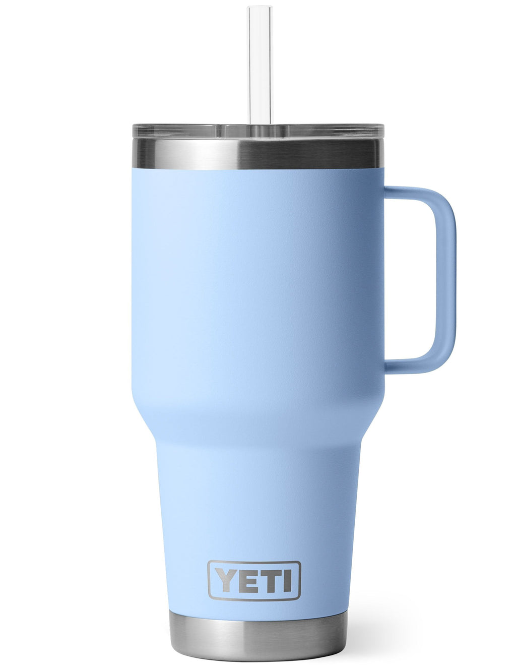 Rambler Straw Mug 35oz (1L) - Big Sky Blue