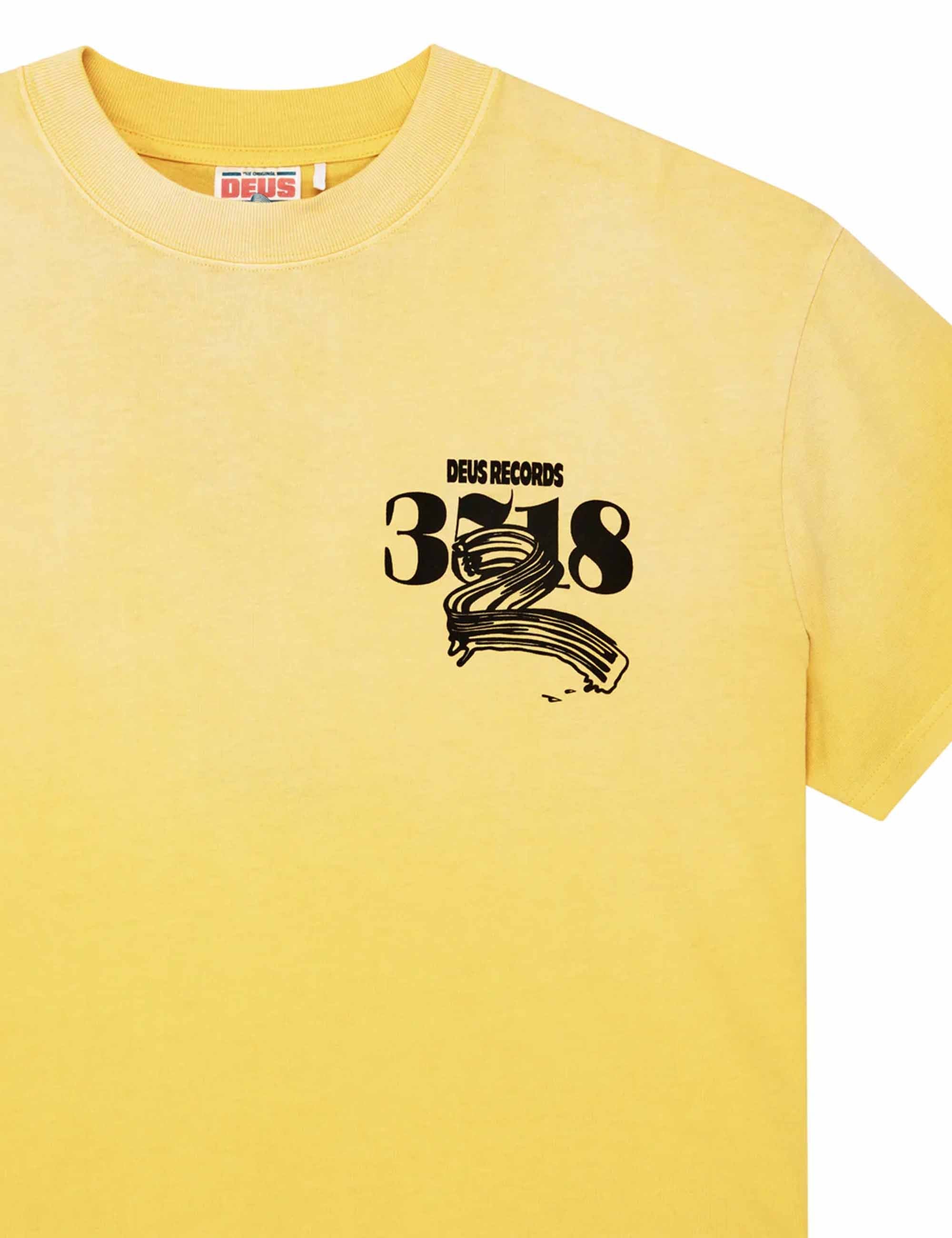 Deus Ex Machina Zounds T-Shirt - Golden Rod