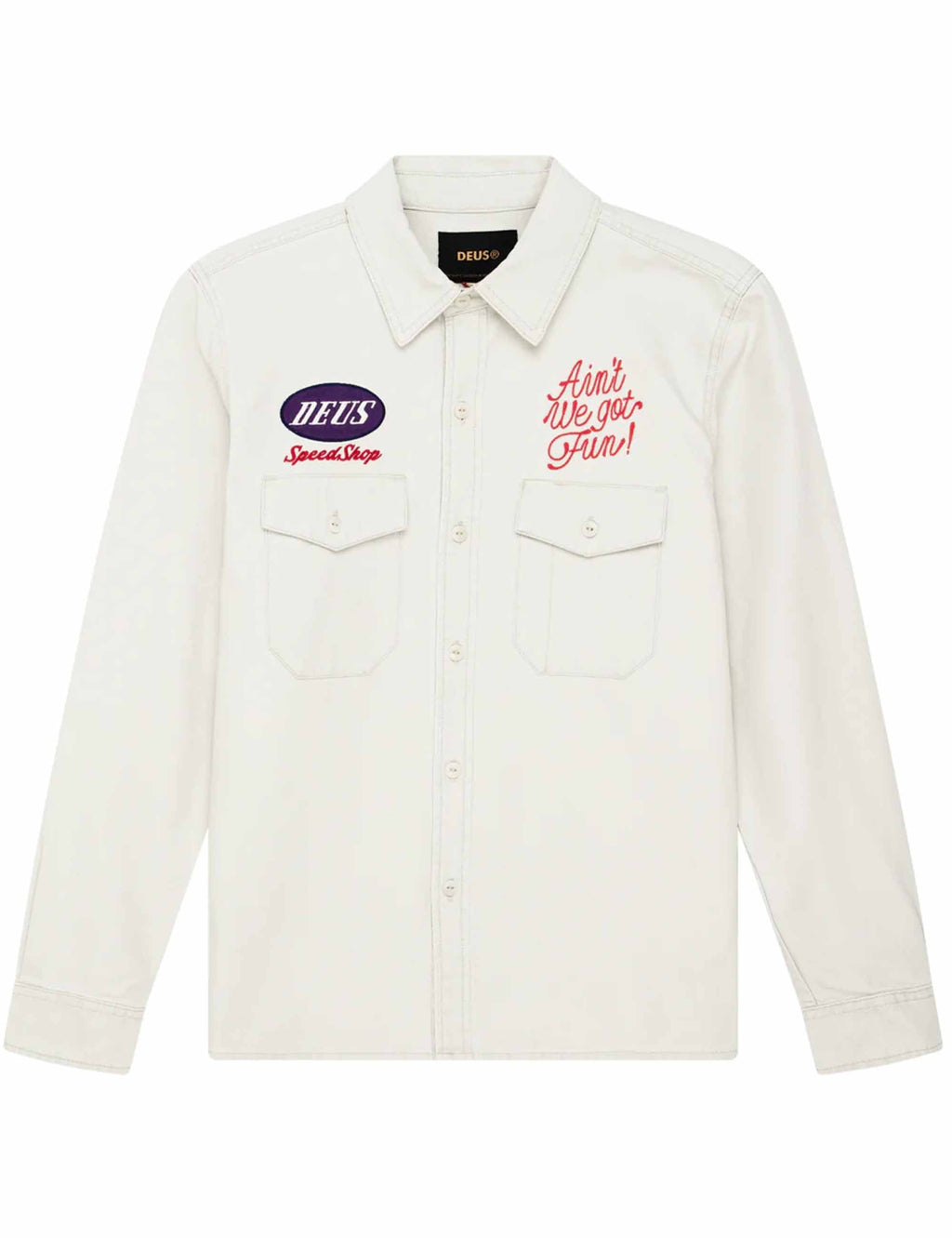 Tin Lizzie Shirt - Dirty White