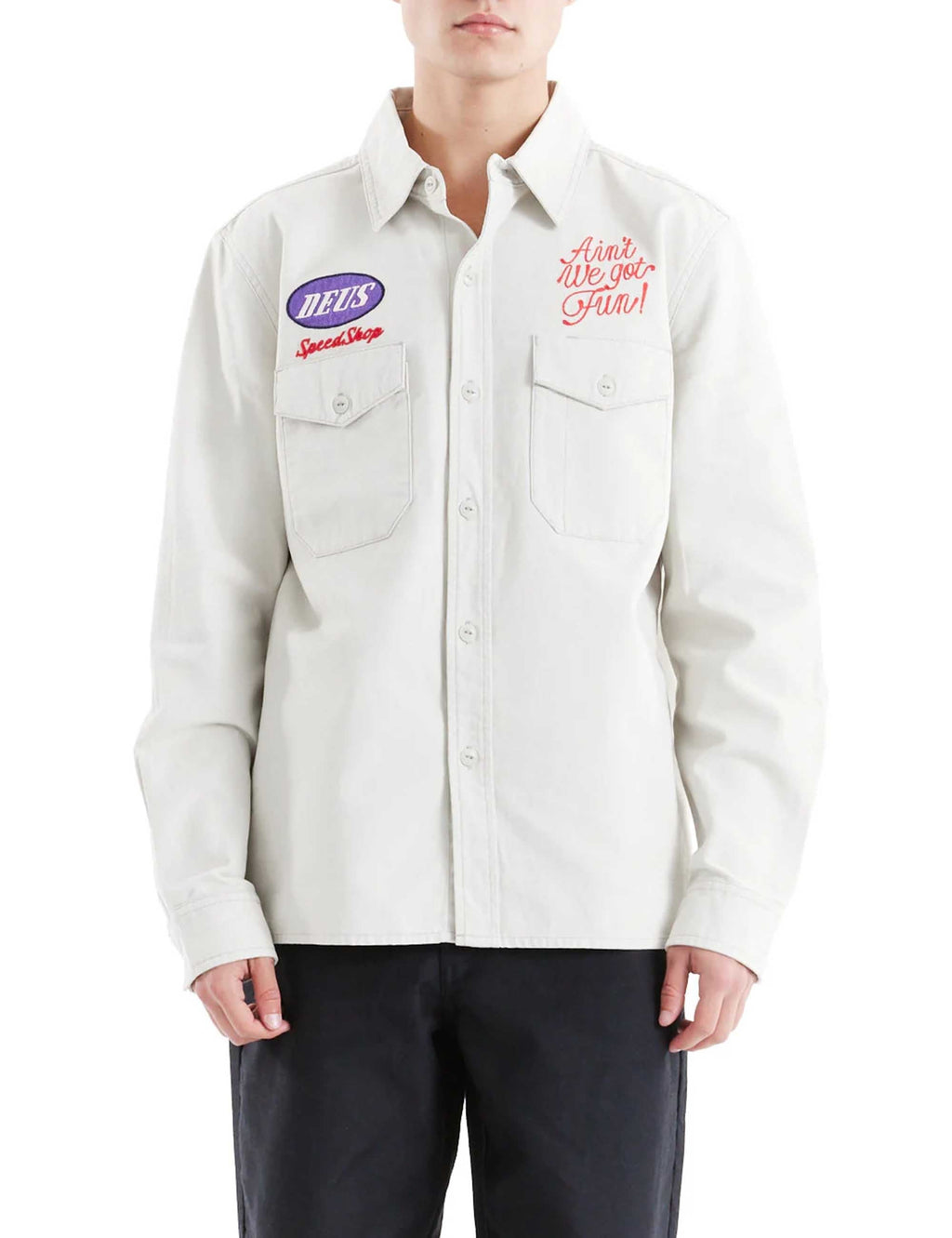 Tin Lizzie Shirt - Dirty White