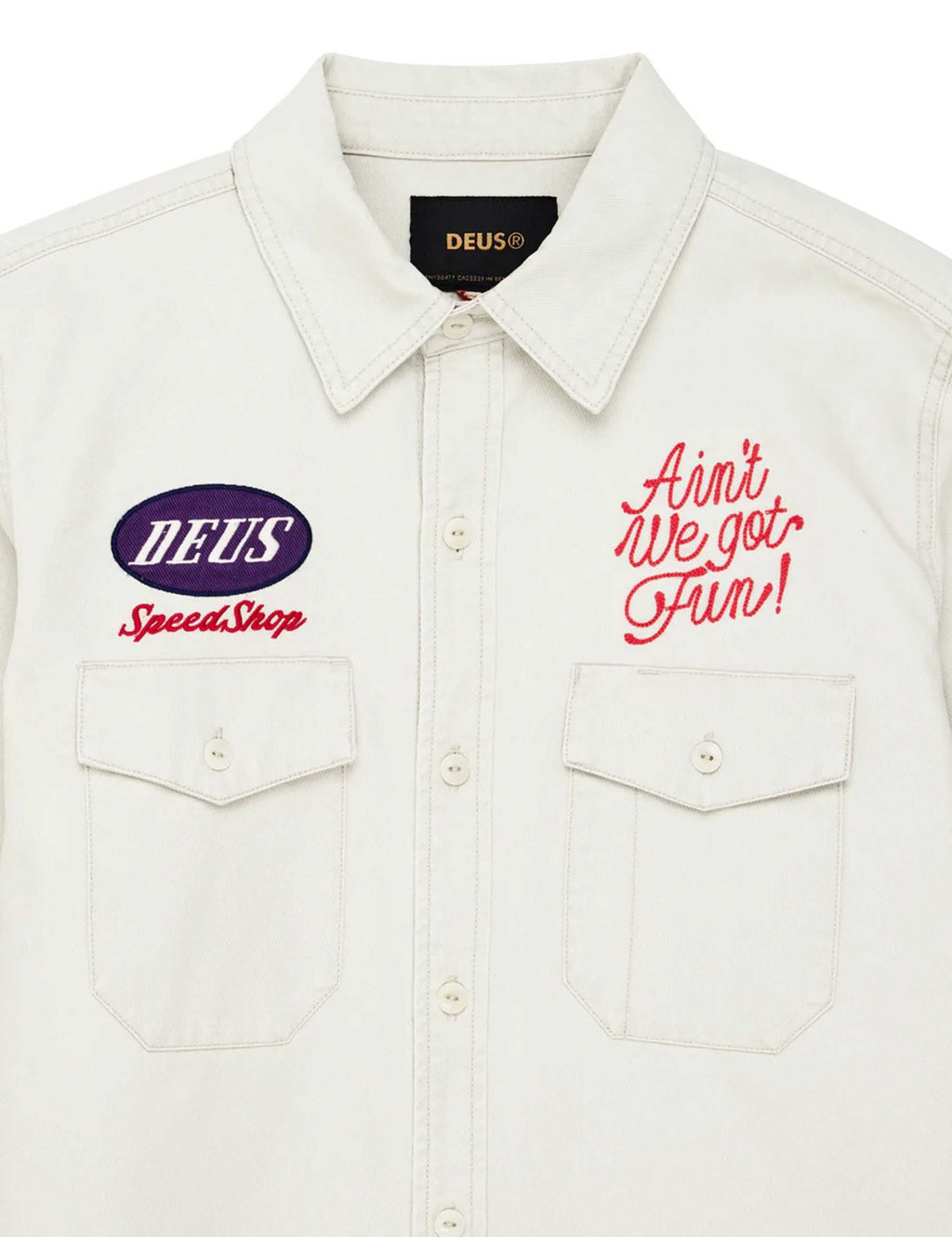 Tin Lizzie Shirt - Dirty White