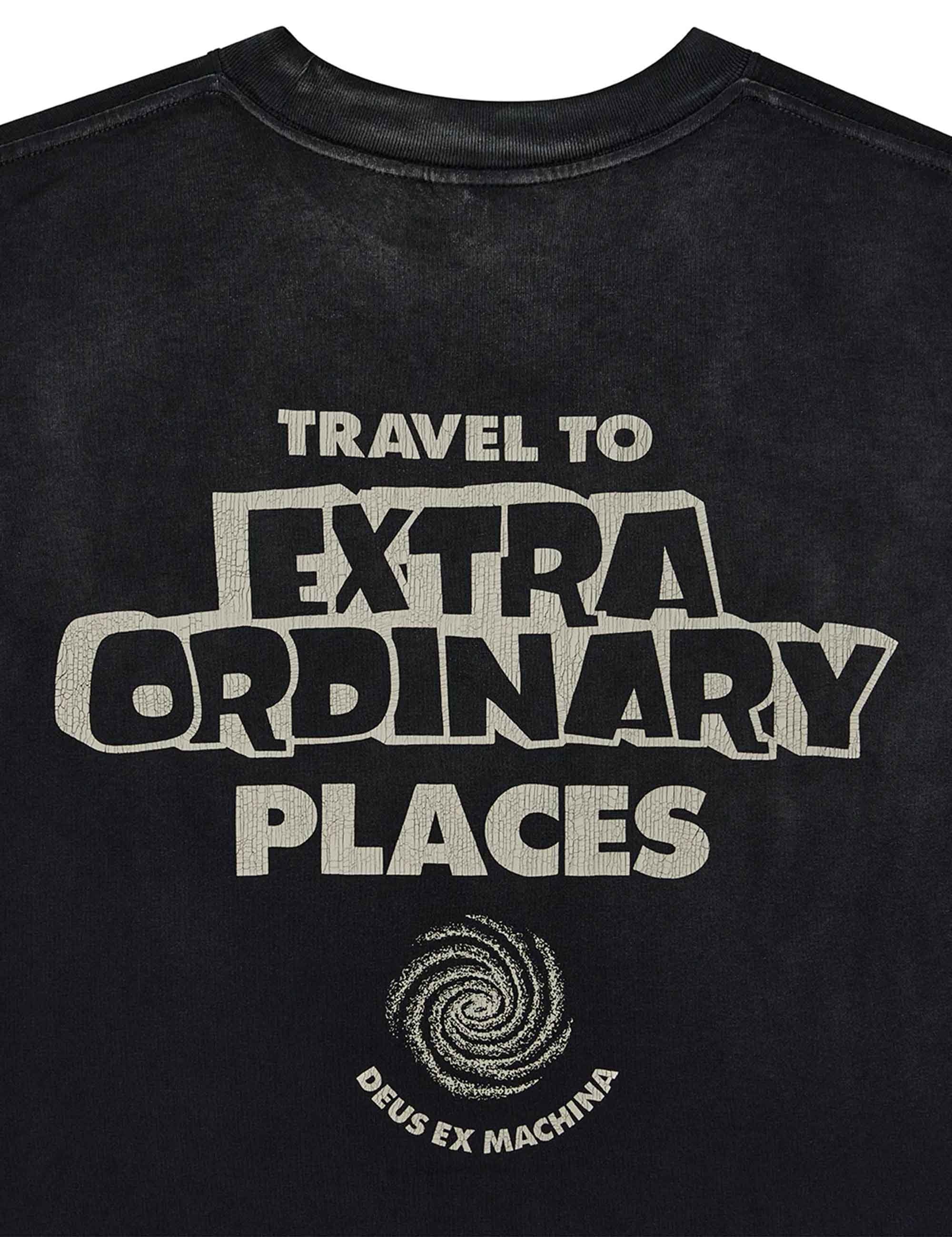 Deus Ex Machina Celestial Rod T-Shirt - Anthracite