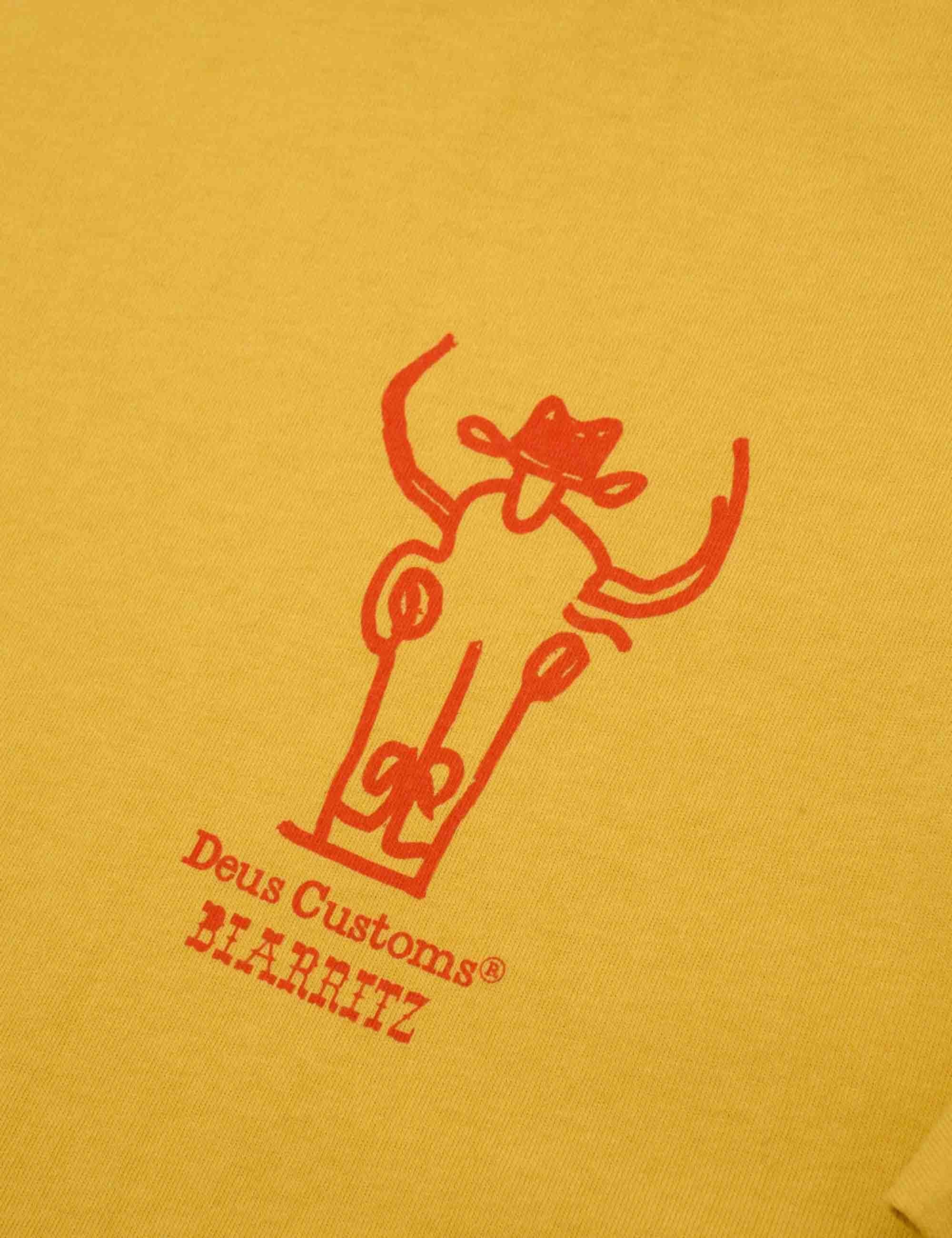 Deus Ex Machina Showdown T-Shirt - Super Lemon