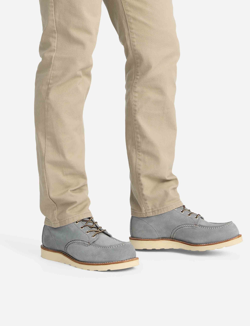 8880 Heritage 6" Moc Toe Boot - Dusty Blue Abilene Leather