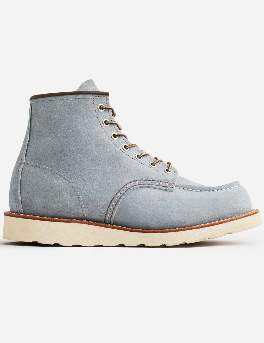 8880 Heritage 6" Moc Toe Boot - Dusty Blue Abilene Leather