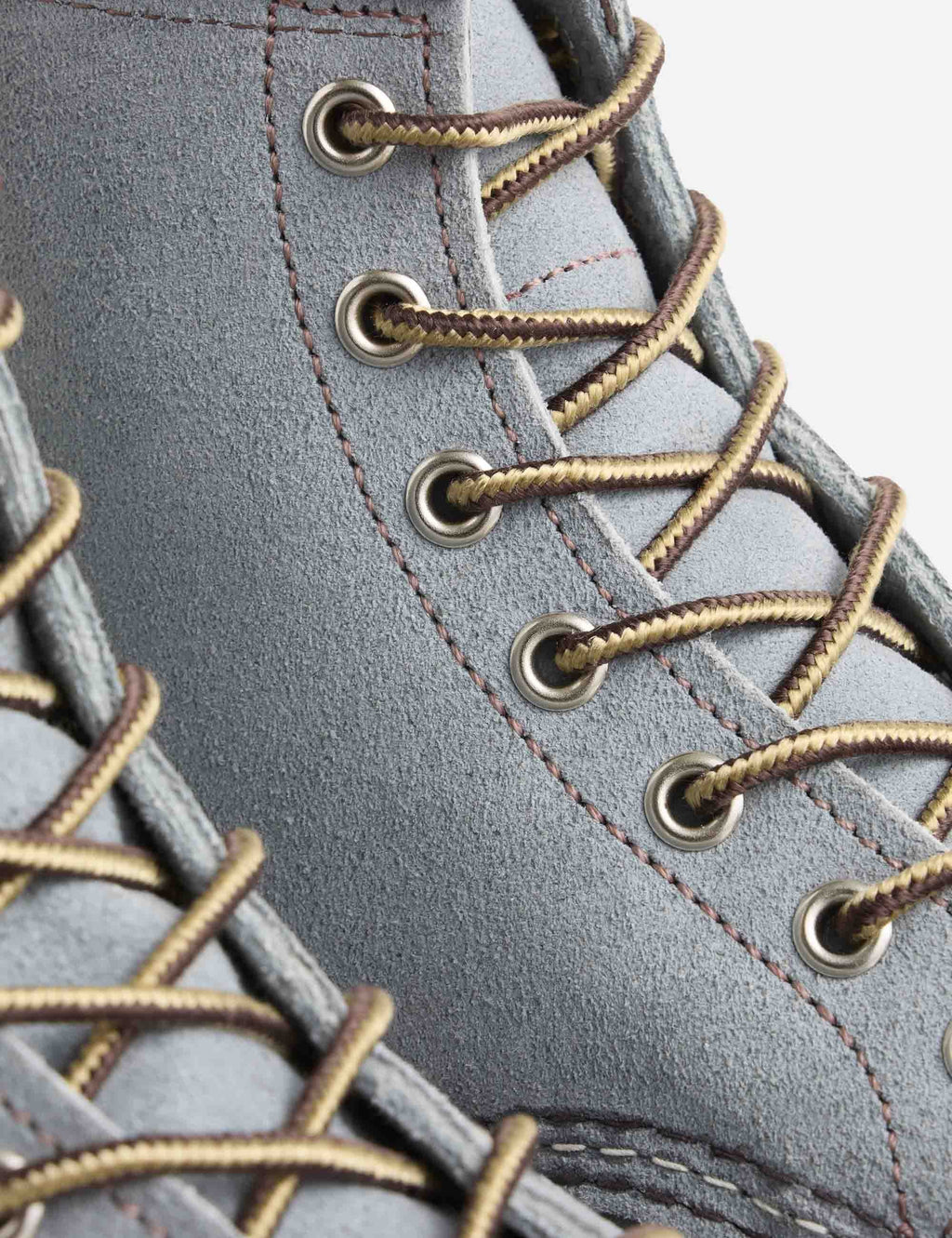 8880 Heritage 6" Moc Toe Boot - Dusty Blue Abilene Leather