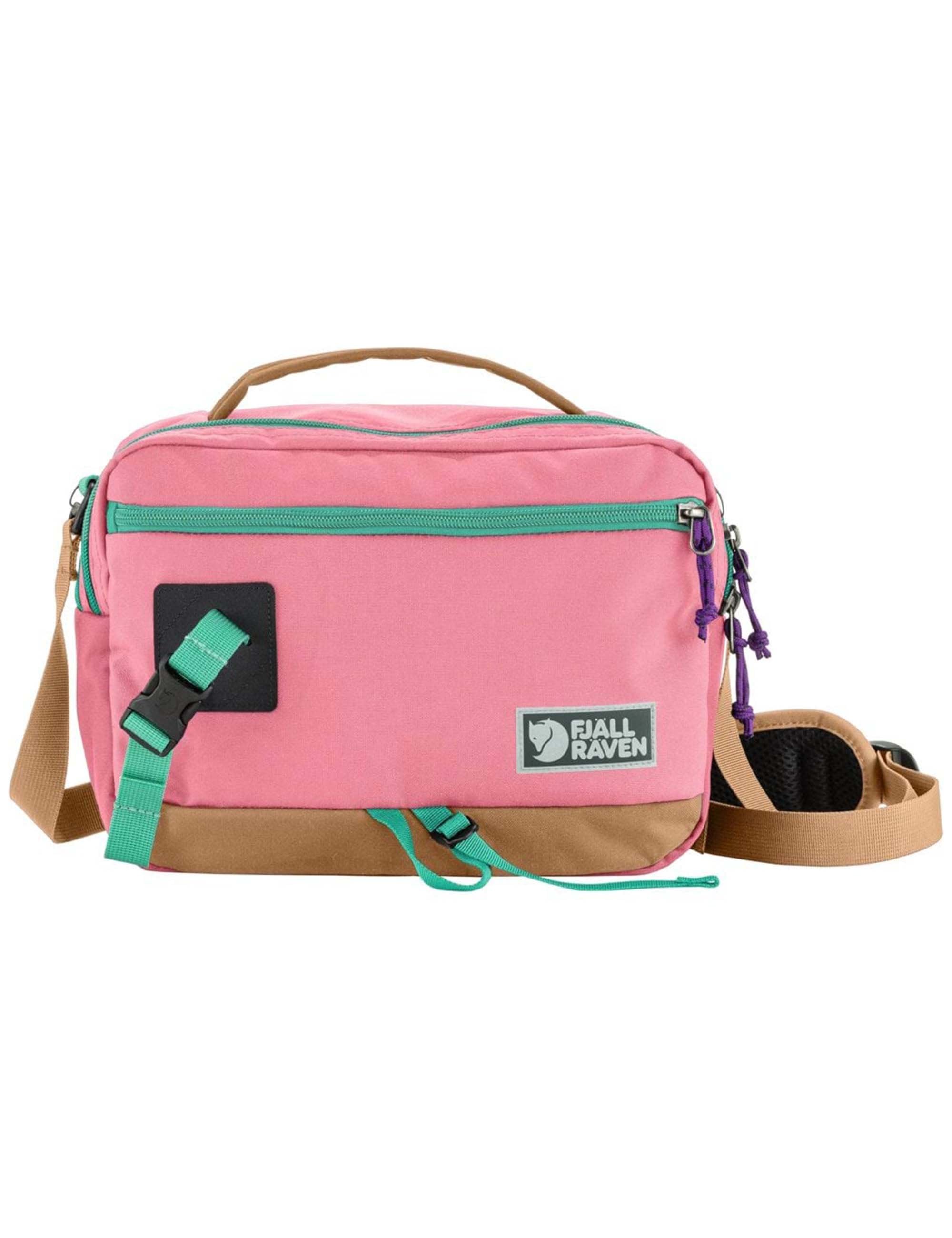 Fjallraven Vardag Shoulder Bag 6L - Poppy Pink-Khaki Dust