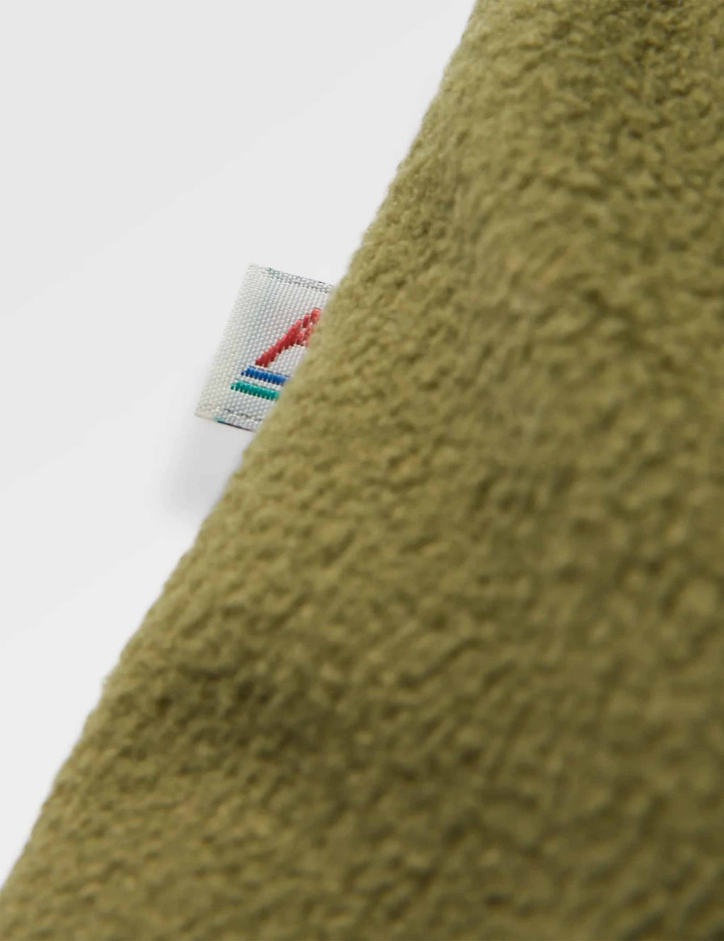 Woodland Hoodless Polar Fleece - Grey Marl/Khaki