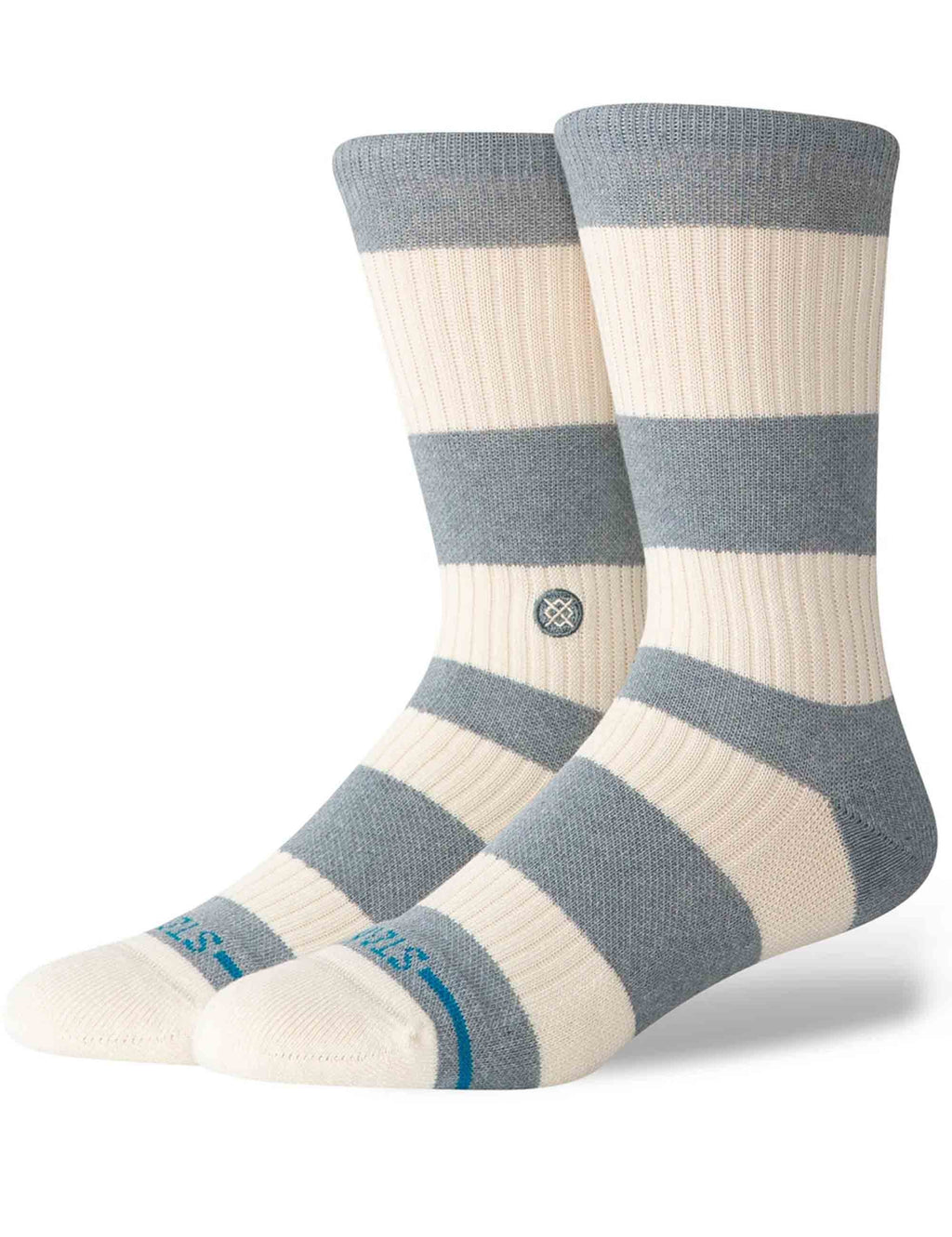 Fred Denim Crew Socks - Blue