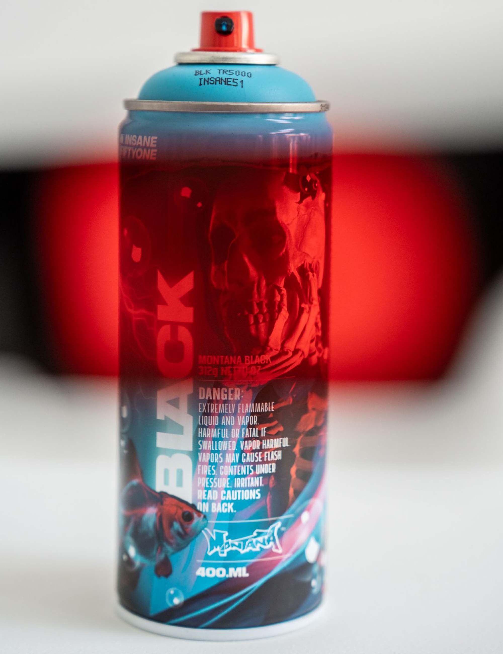 Montana Black Spray Paint - Insane 51