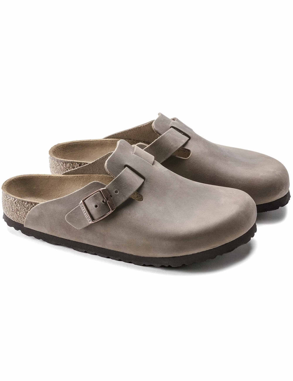 Boston Leather Mules LEOI - Tobacco Brown (Regular Fit)