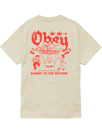 Submit to Rhythm T-Shirt - Cream