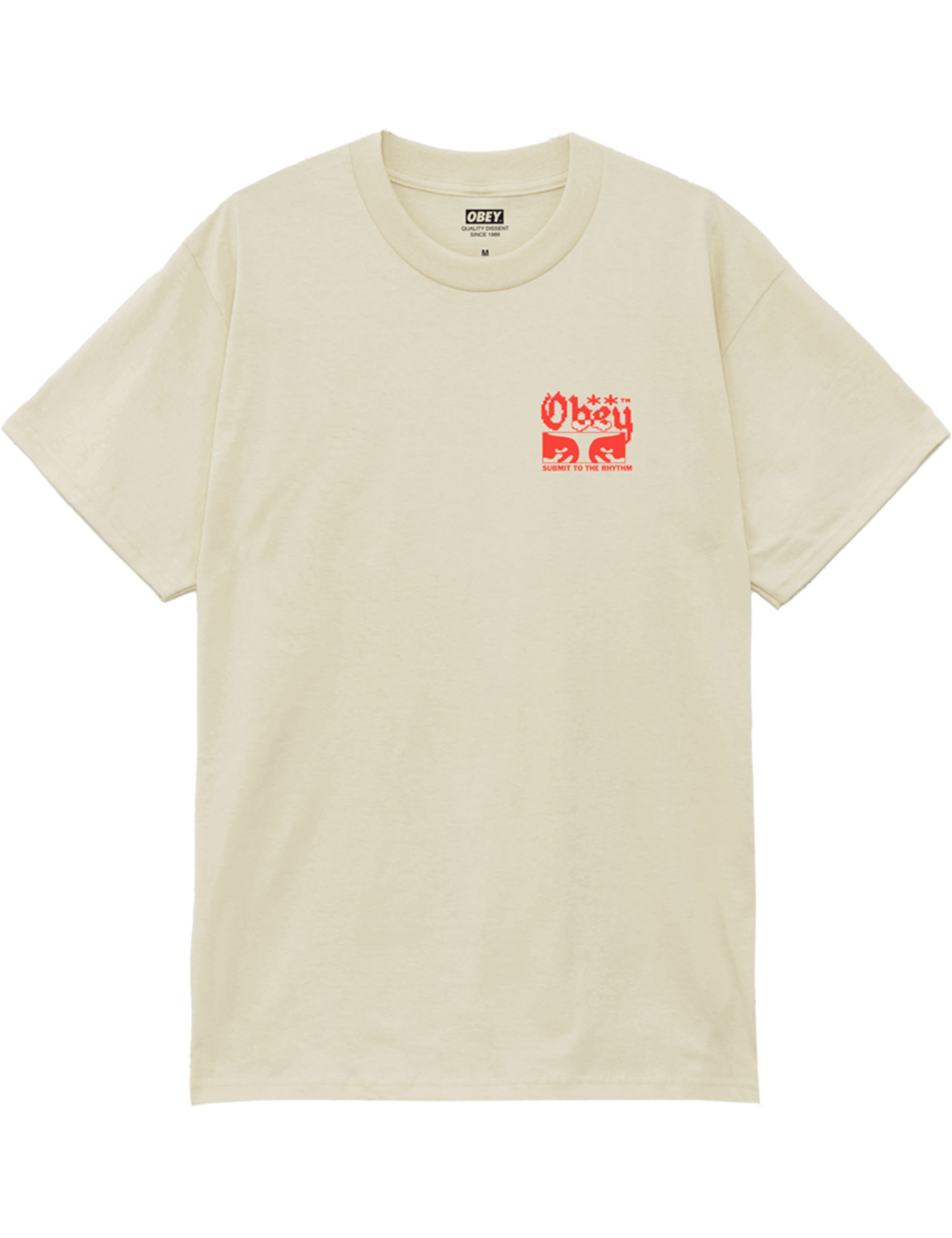 Submit to Rhythm T-Shirt - Cream