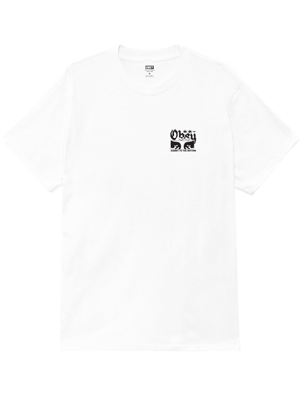Submit to Rhythm T-Shirt - White