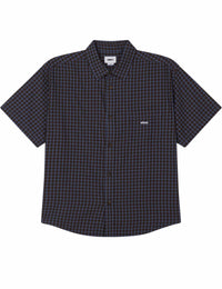 Big Wig Otis Short Sleeve Shirt - Dull Blue Multi
