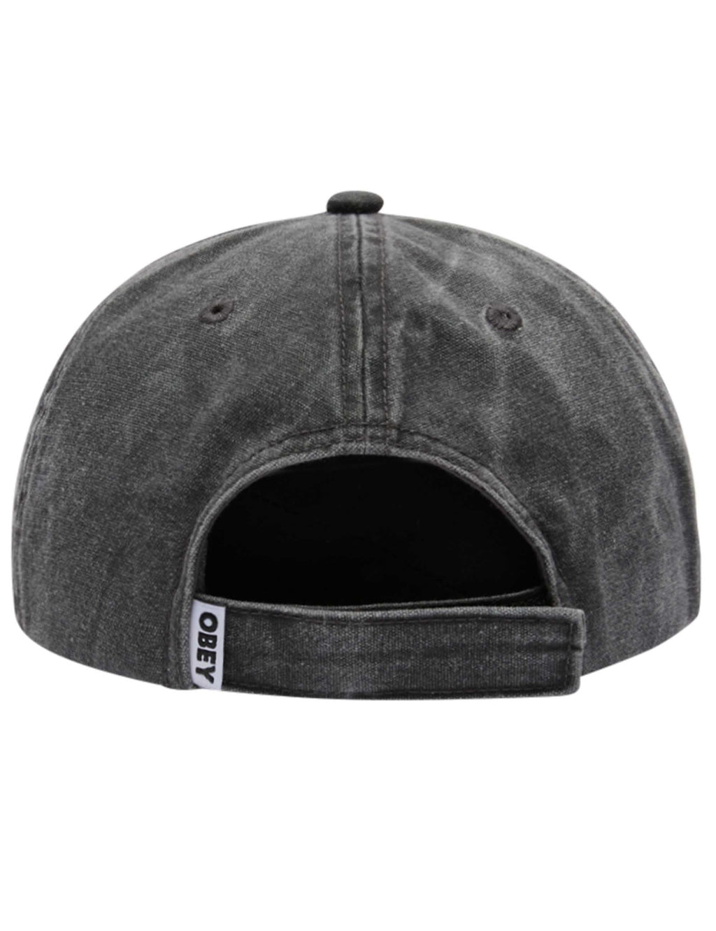 Jot 6 Panel Hat - Black