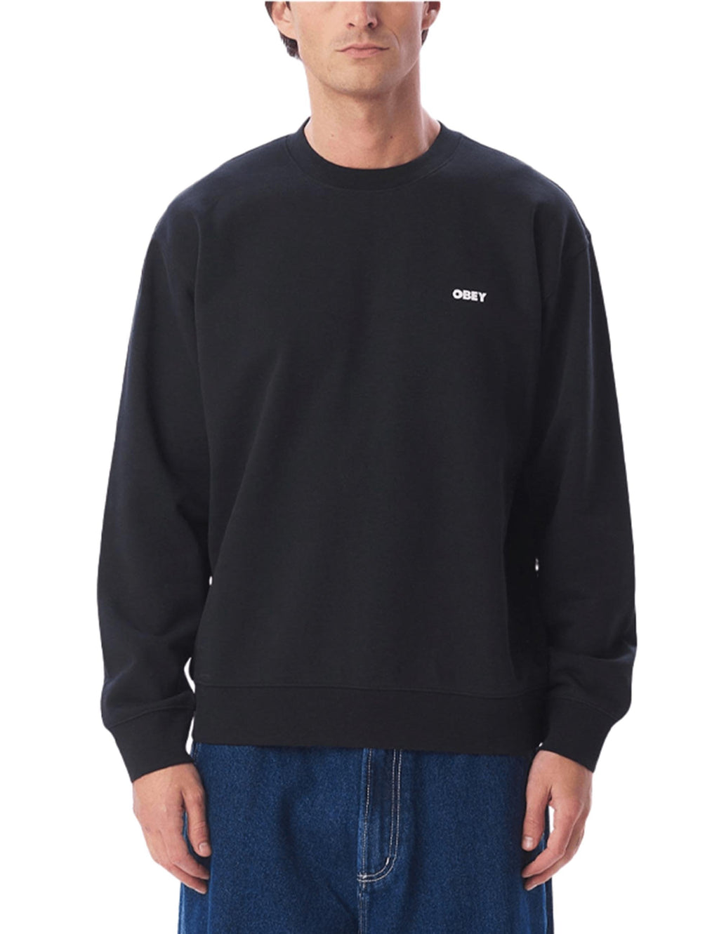Bold Crew Sweat - Black