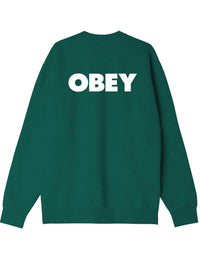 Bold Crew Sweat - Rain Forest