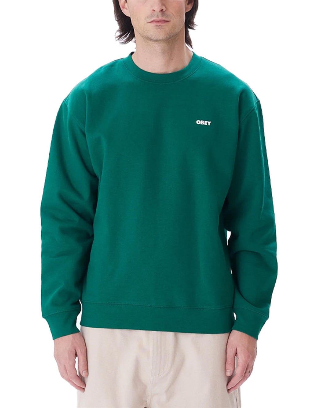 Bold Crew Sweat - Rain Forest