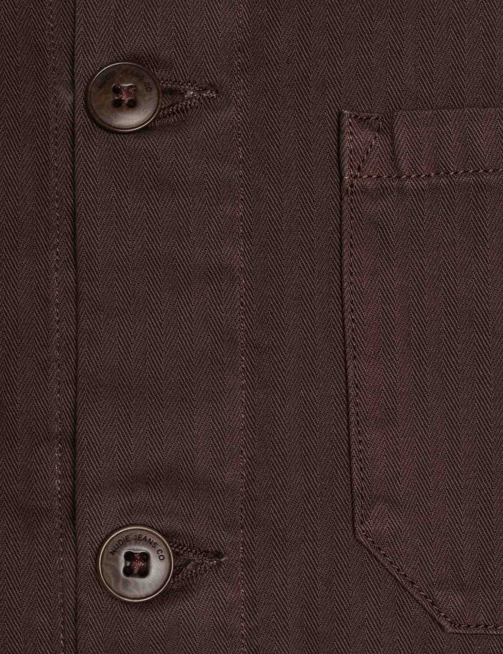 Buddy Herringbone Chore Jacket - Walnut