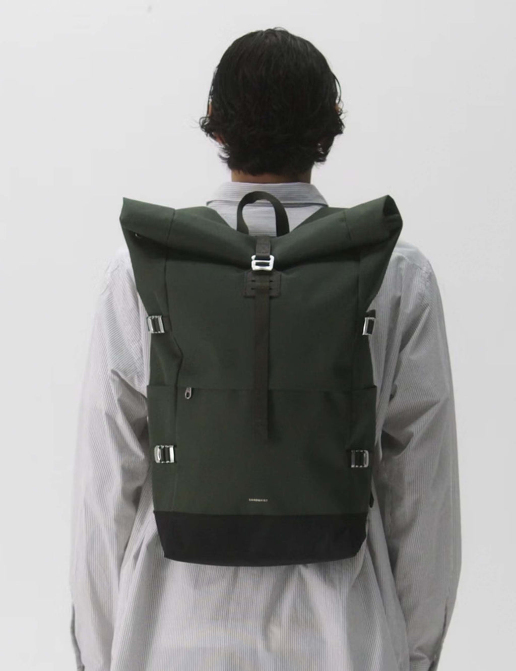 Icon Rolltop Large 26L Backpack - Dawn Green