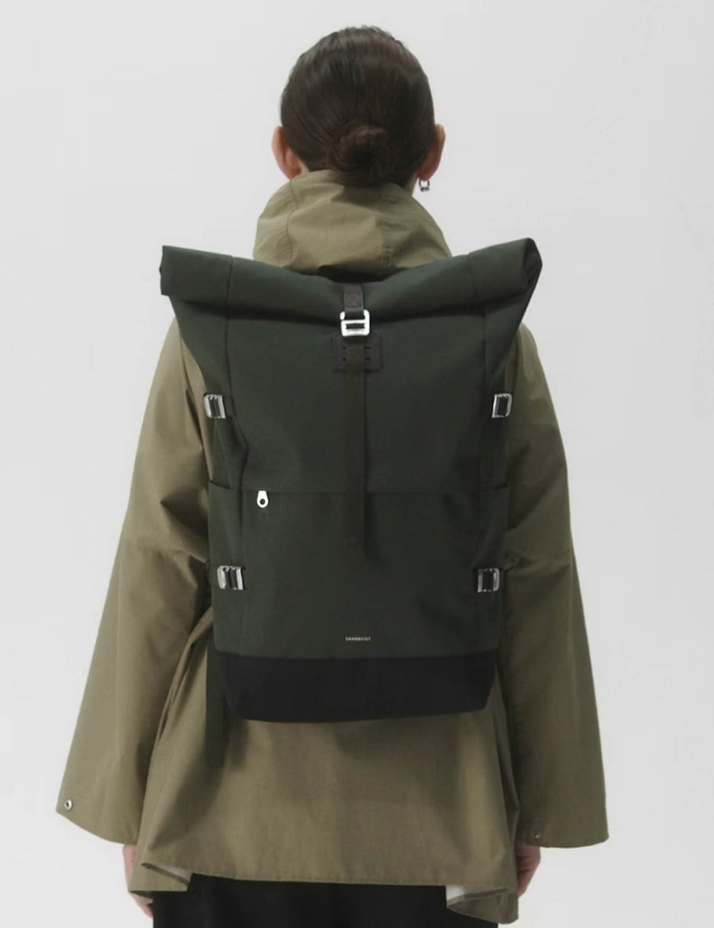 Icon Rolltop Large 26L Backpack - Dawn Green