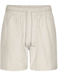 Organic Twill Shorts - Ivory White