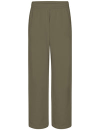 Organic Straight Leg Sweat Pants - Dusty Olive