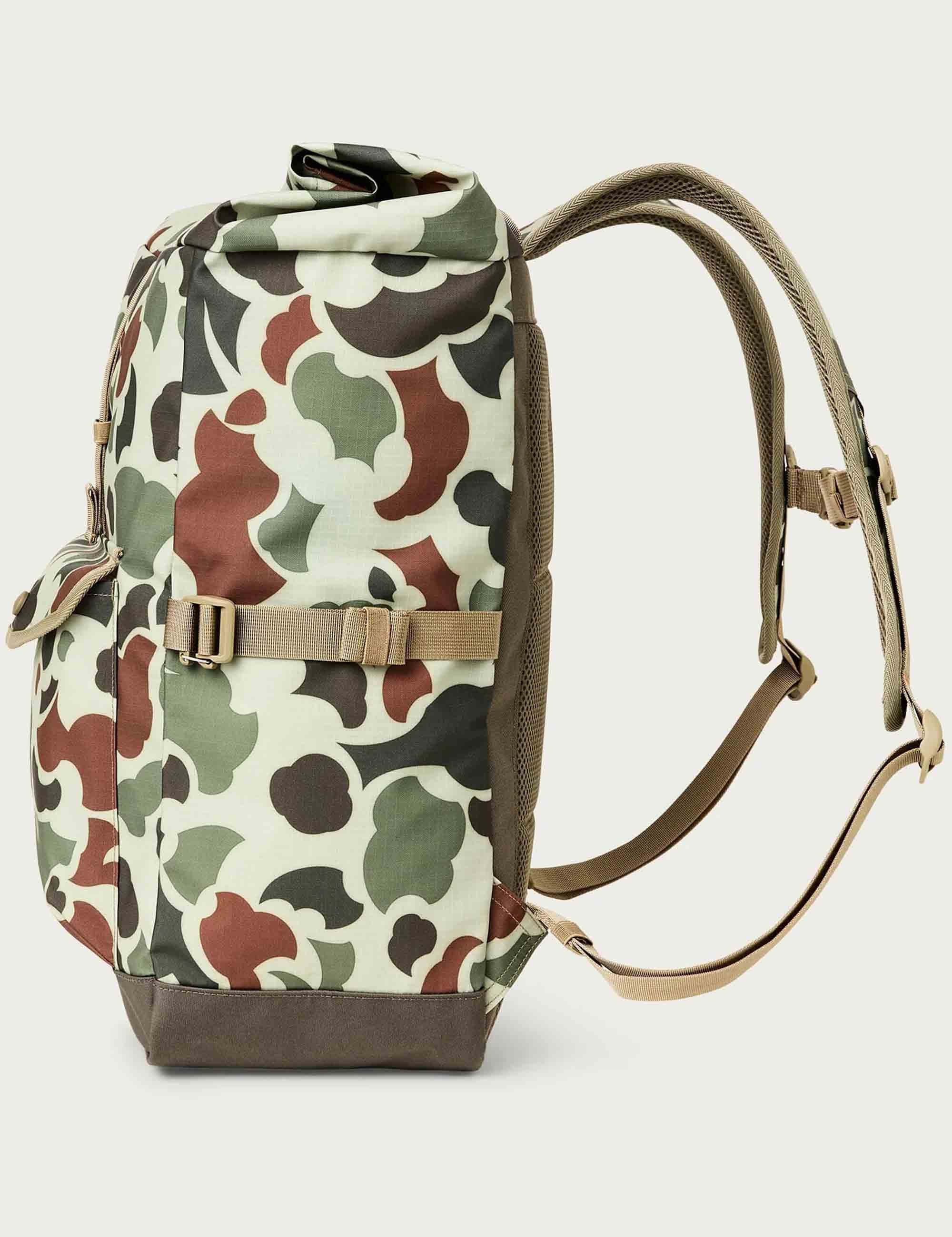 All-Weather 30L Rolltop Backpack - Shrub Camo/Canteen