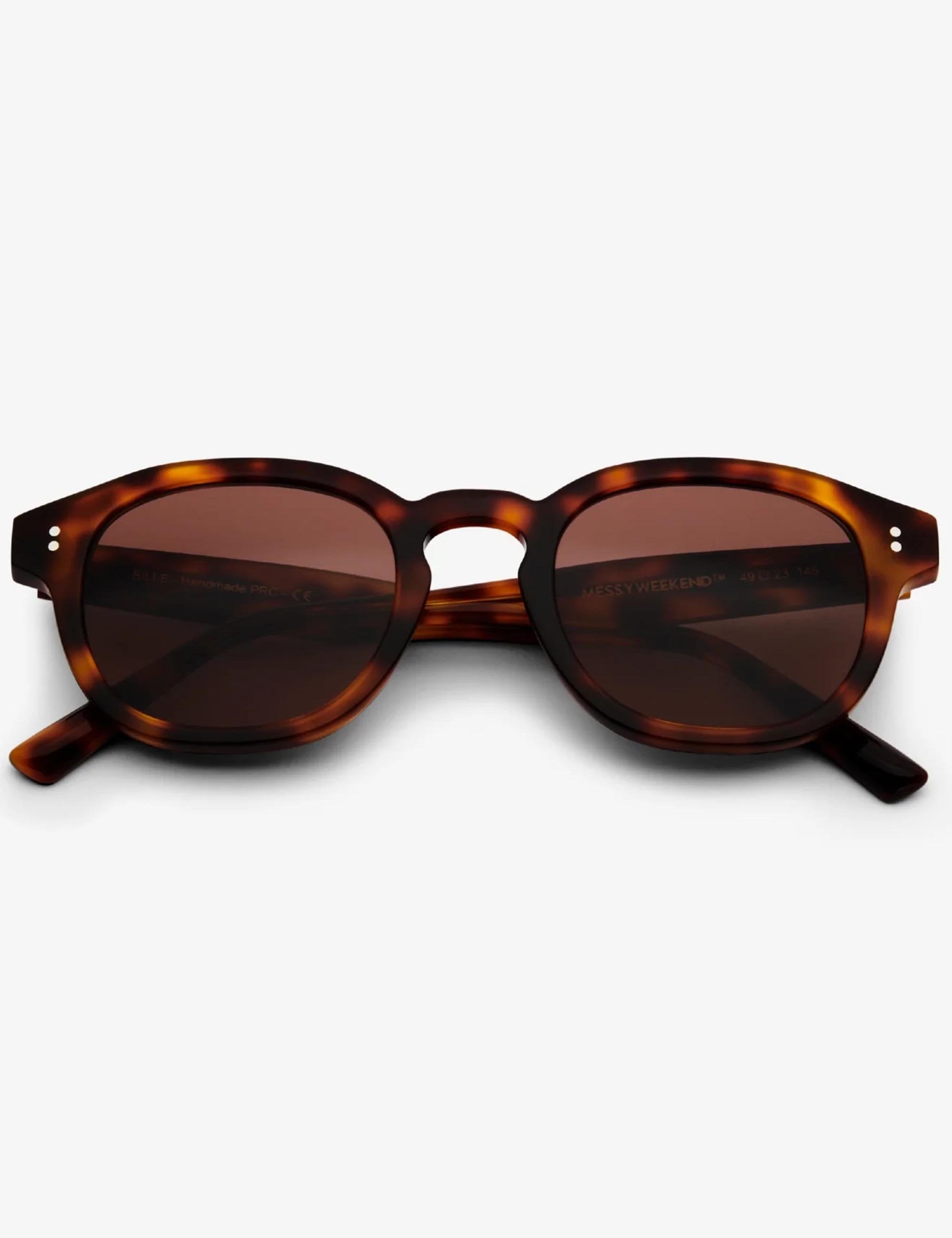Messy Weekend Billie Sunglasses - Tortoise/Gradient Brown