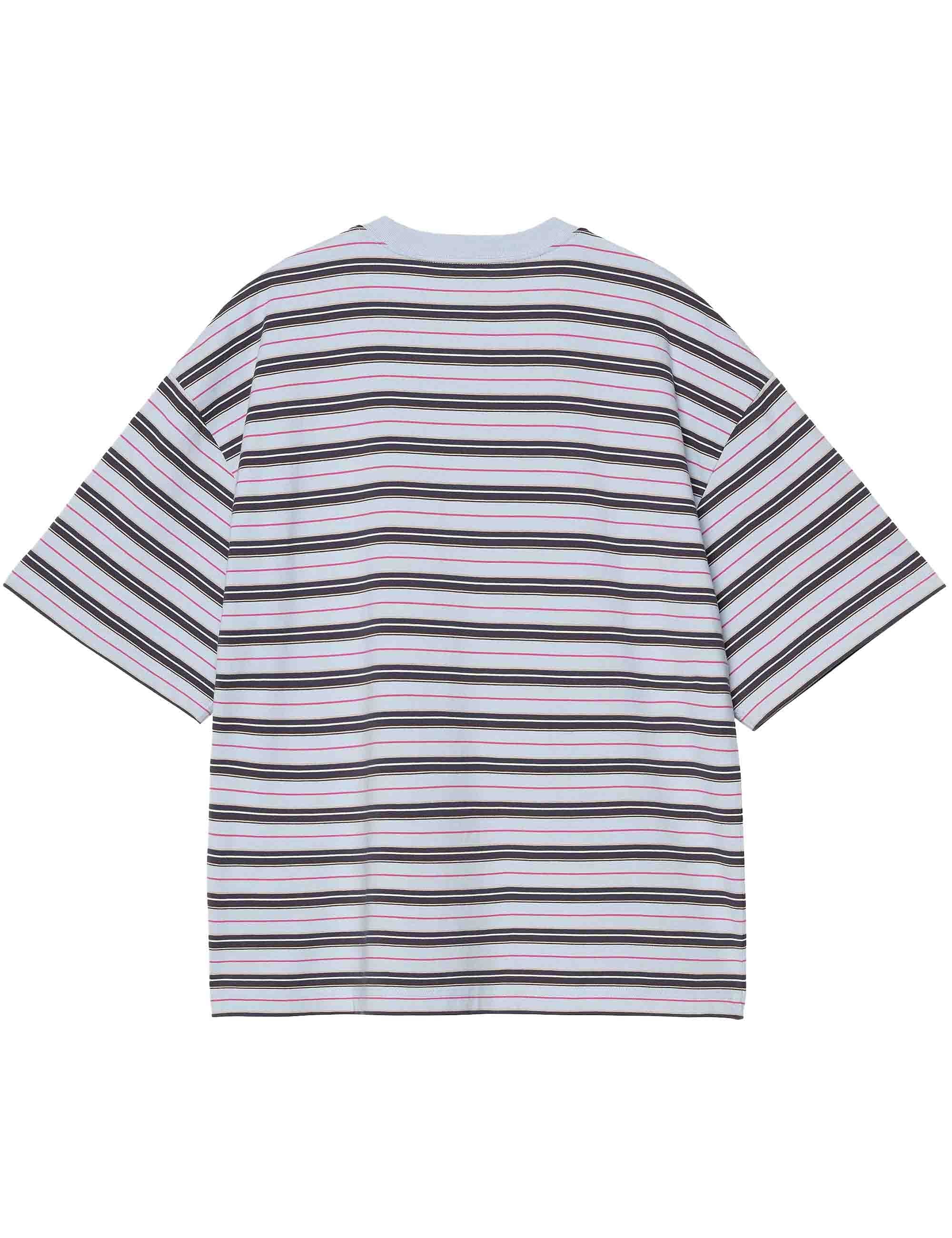 Nathan Stripe T-Shirt - Nathan Stripe, Air Sky