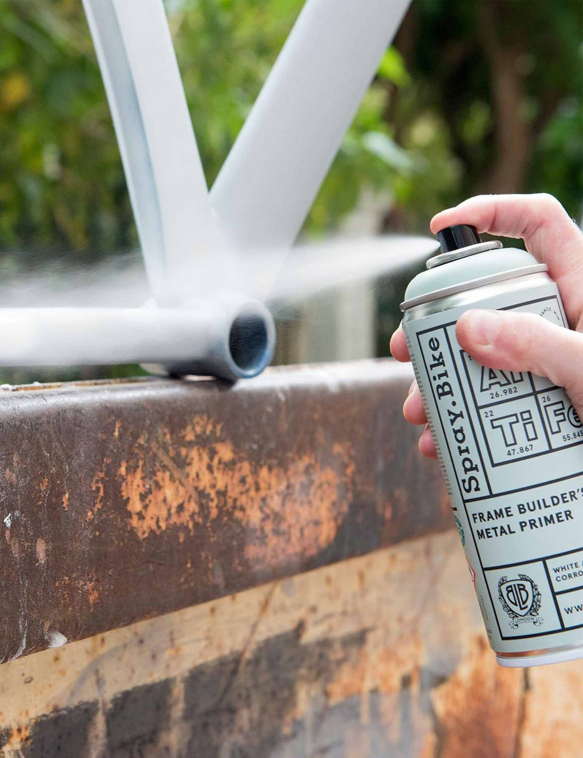 Spray.Bike Spray.Bike Frame Builder's Metal Primer 400ml - Light Grey