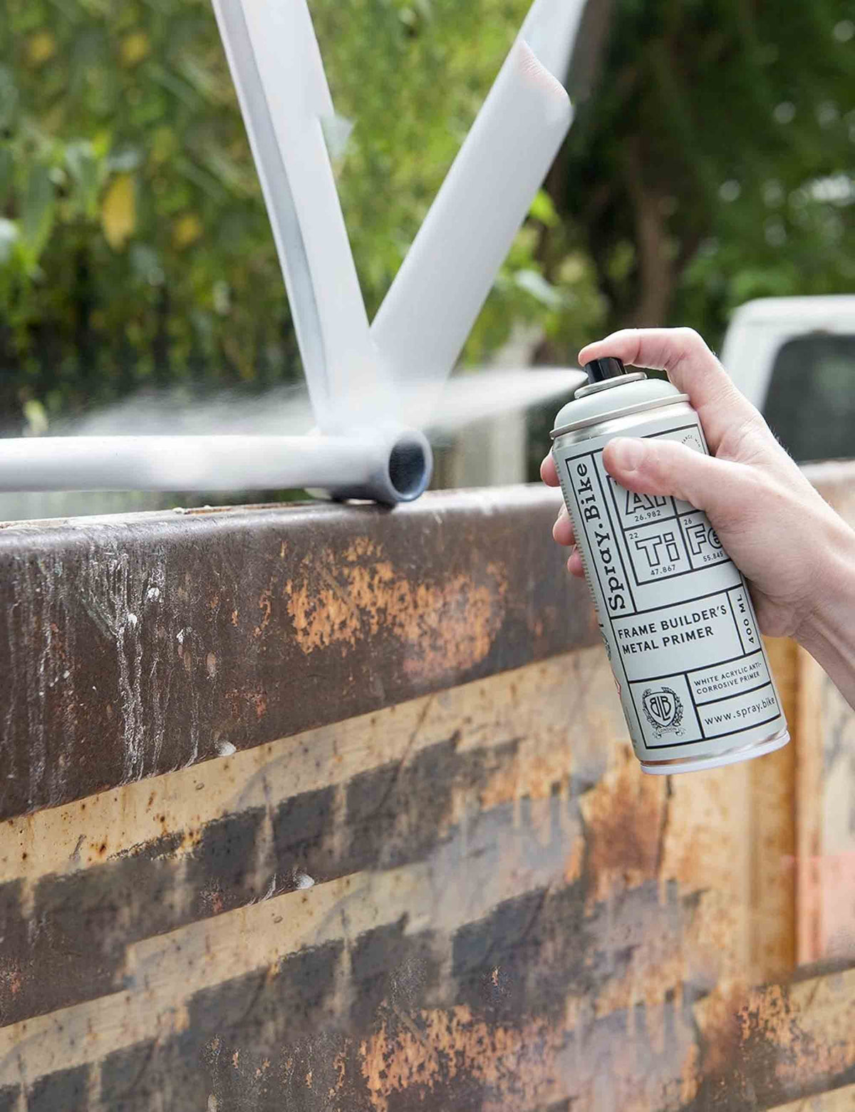 Spray.Bike Spray.Bike Frame Builder's Metal Primer 400ml - Light Grey