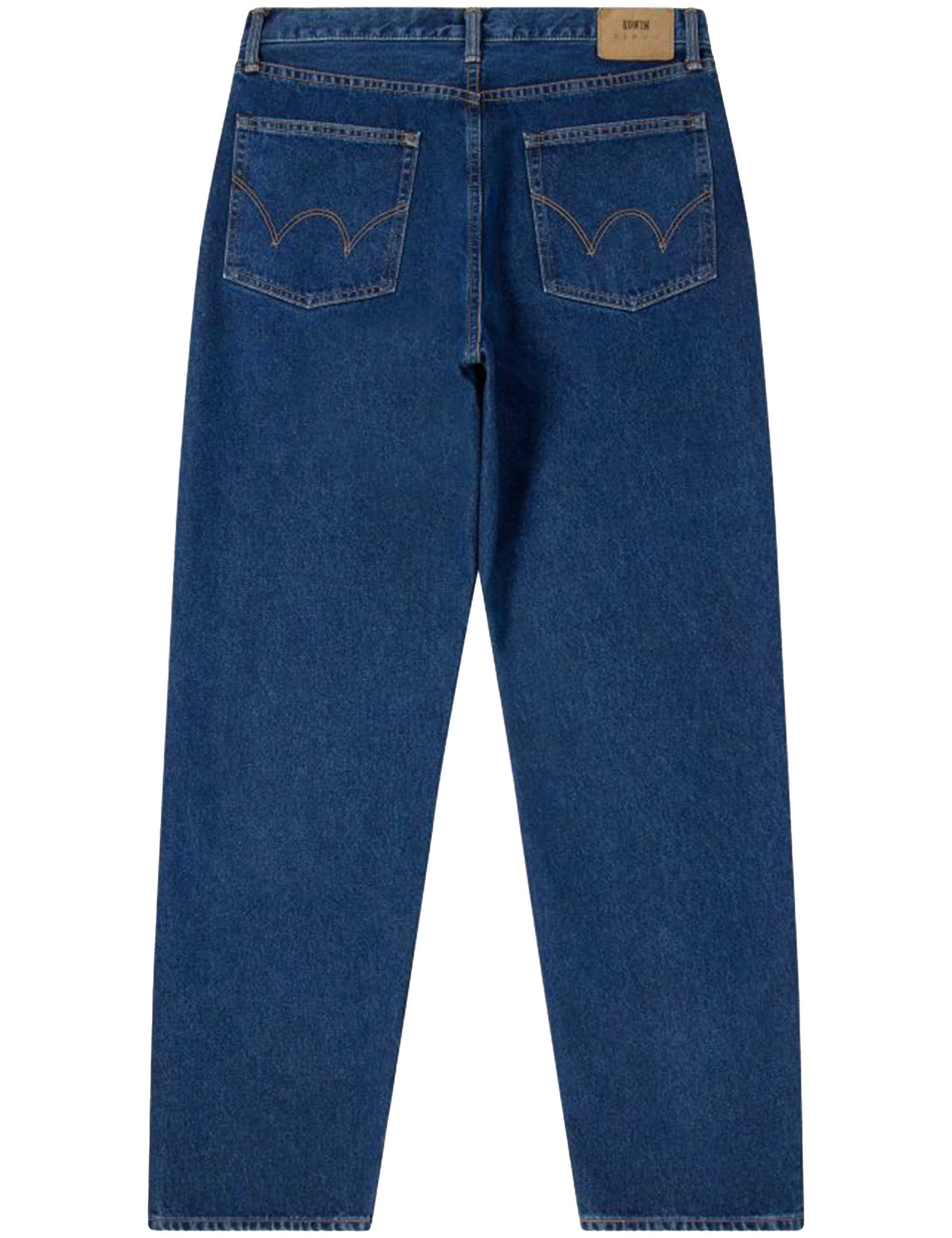 Loose Jeans - Blue, Mid Used Wash