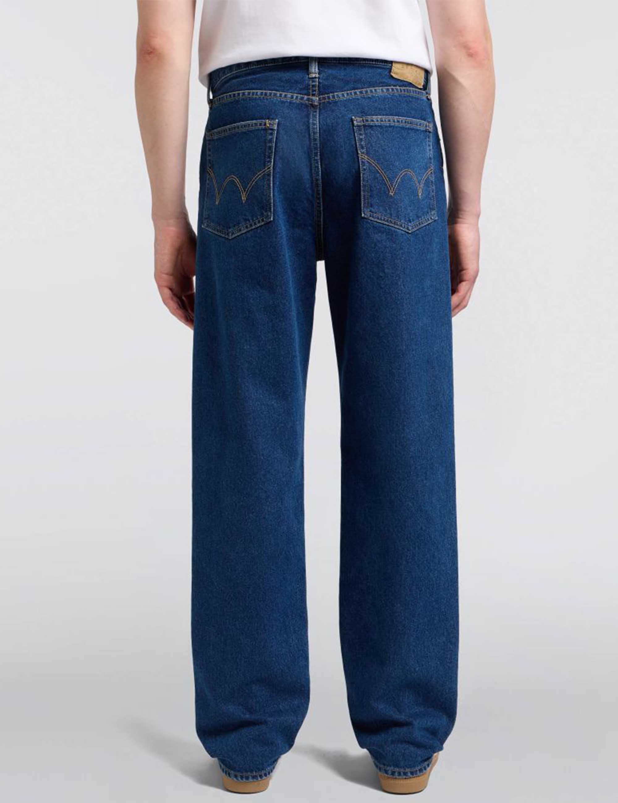 Loose Jeans - Blue, Mid Used Wash