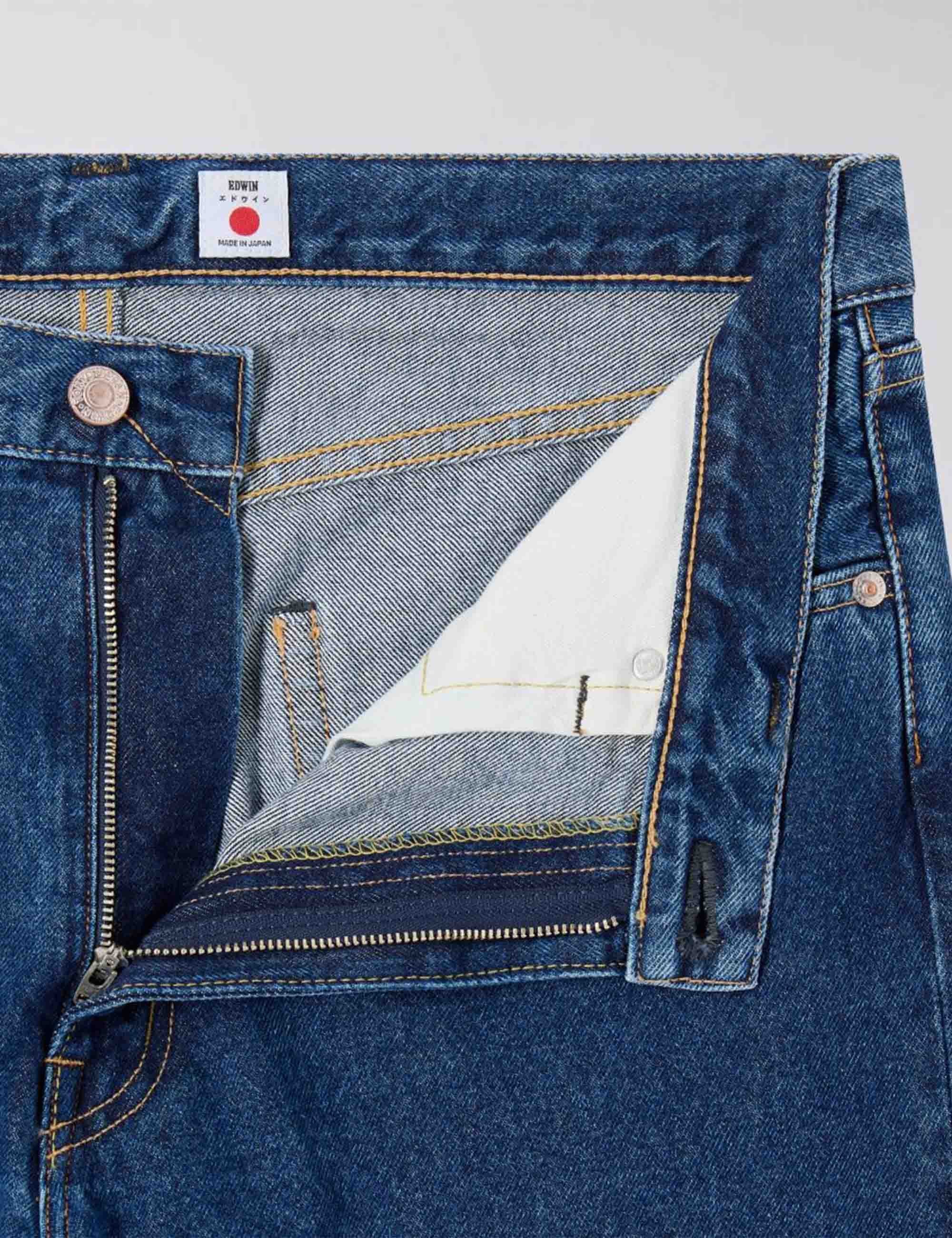 Loose Jeans - Blue, Mid Used Wash