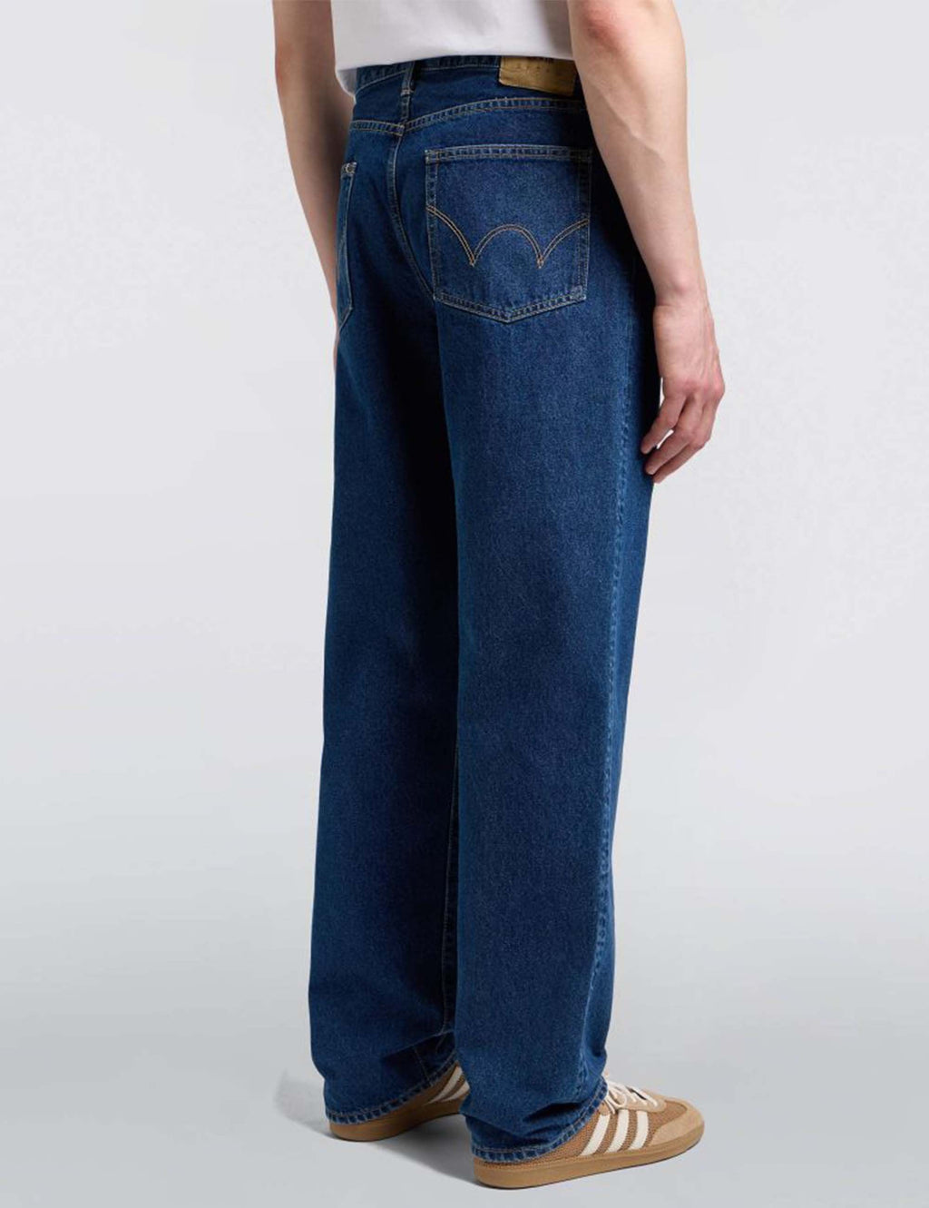 Loose Jeans - Blue, Mid Used Wash