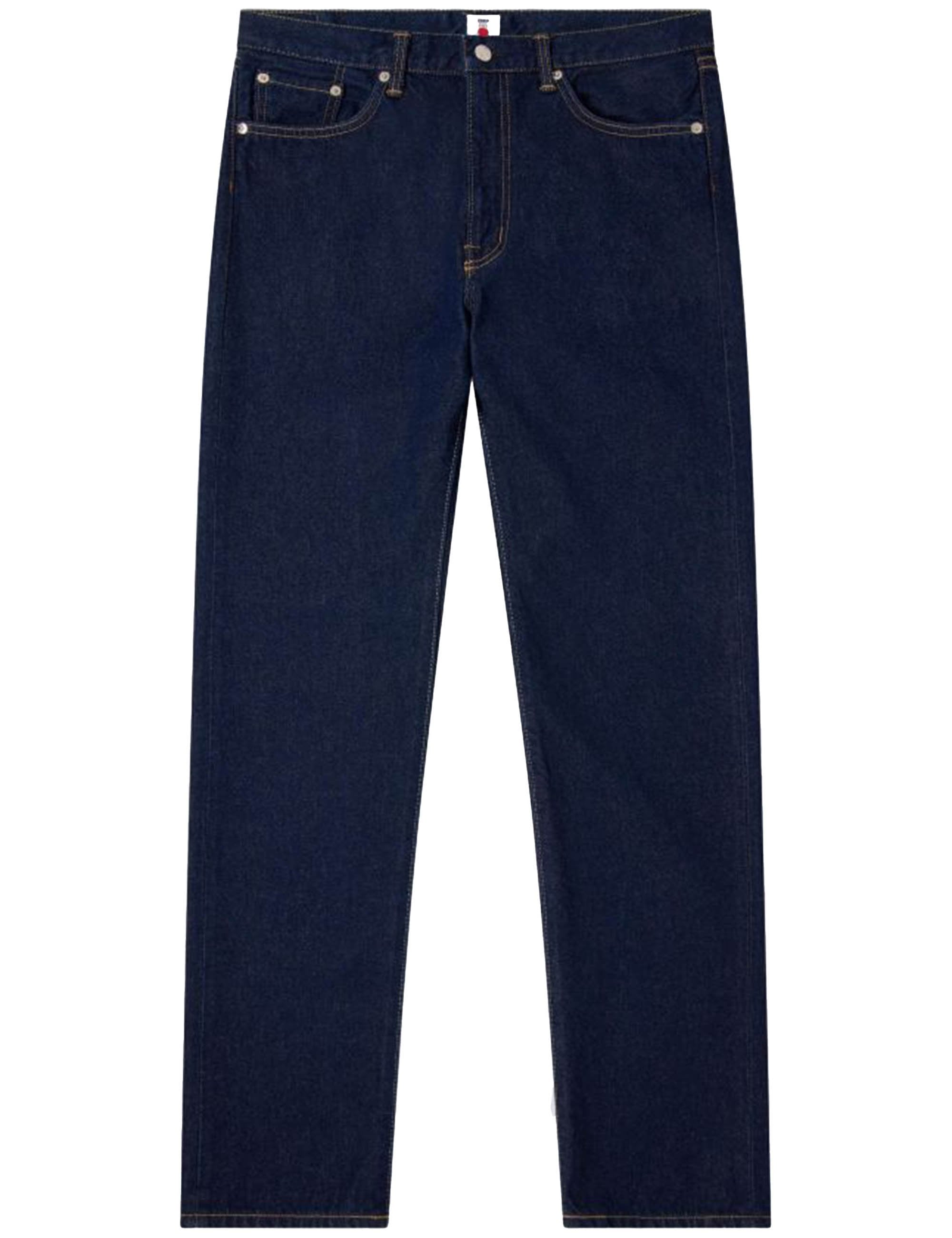 Regular Straight Jeans - Blue, Rinsed