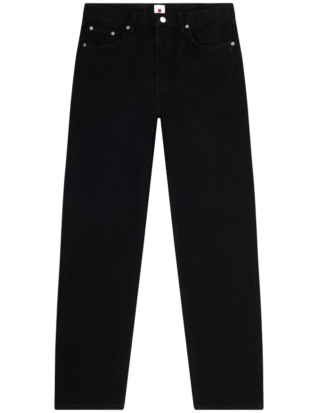 Regular Straight Jeans - Black, Unwashed