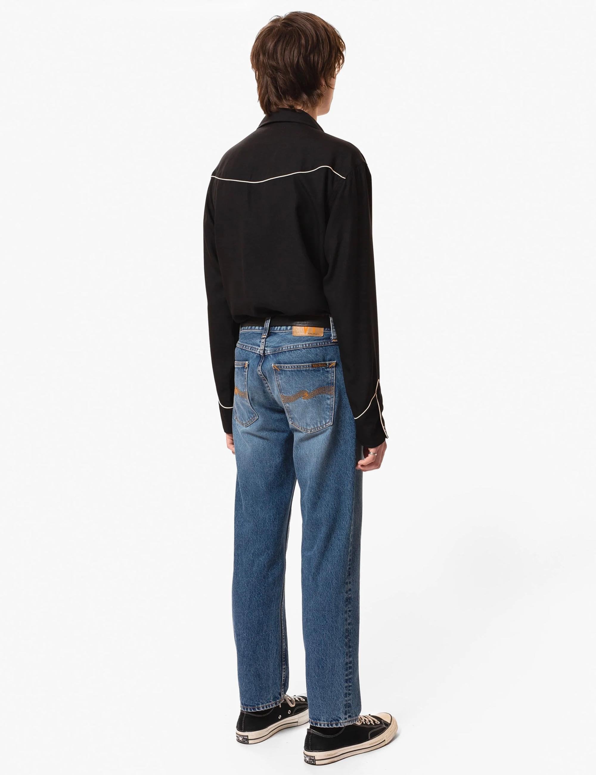Nudie Jeans Gritty Jackson Jeans - Day Dreamer Wash