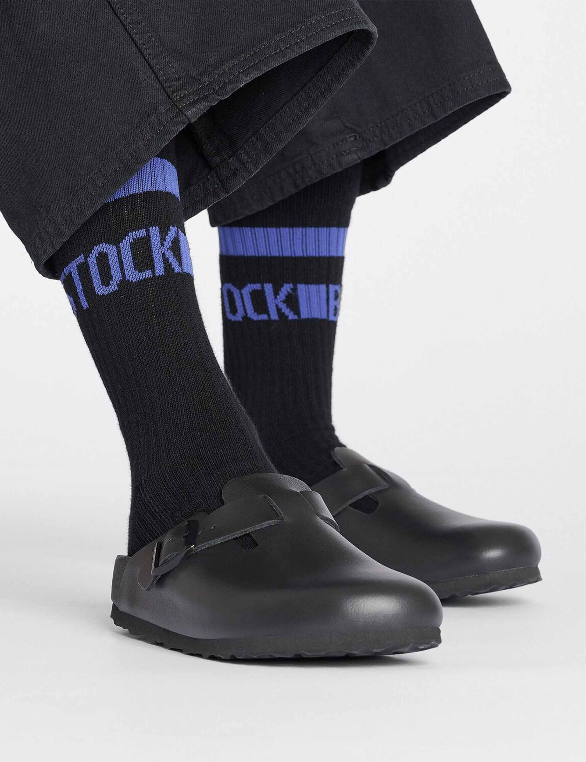 Birkenstock Tennis Crew Socks - Black