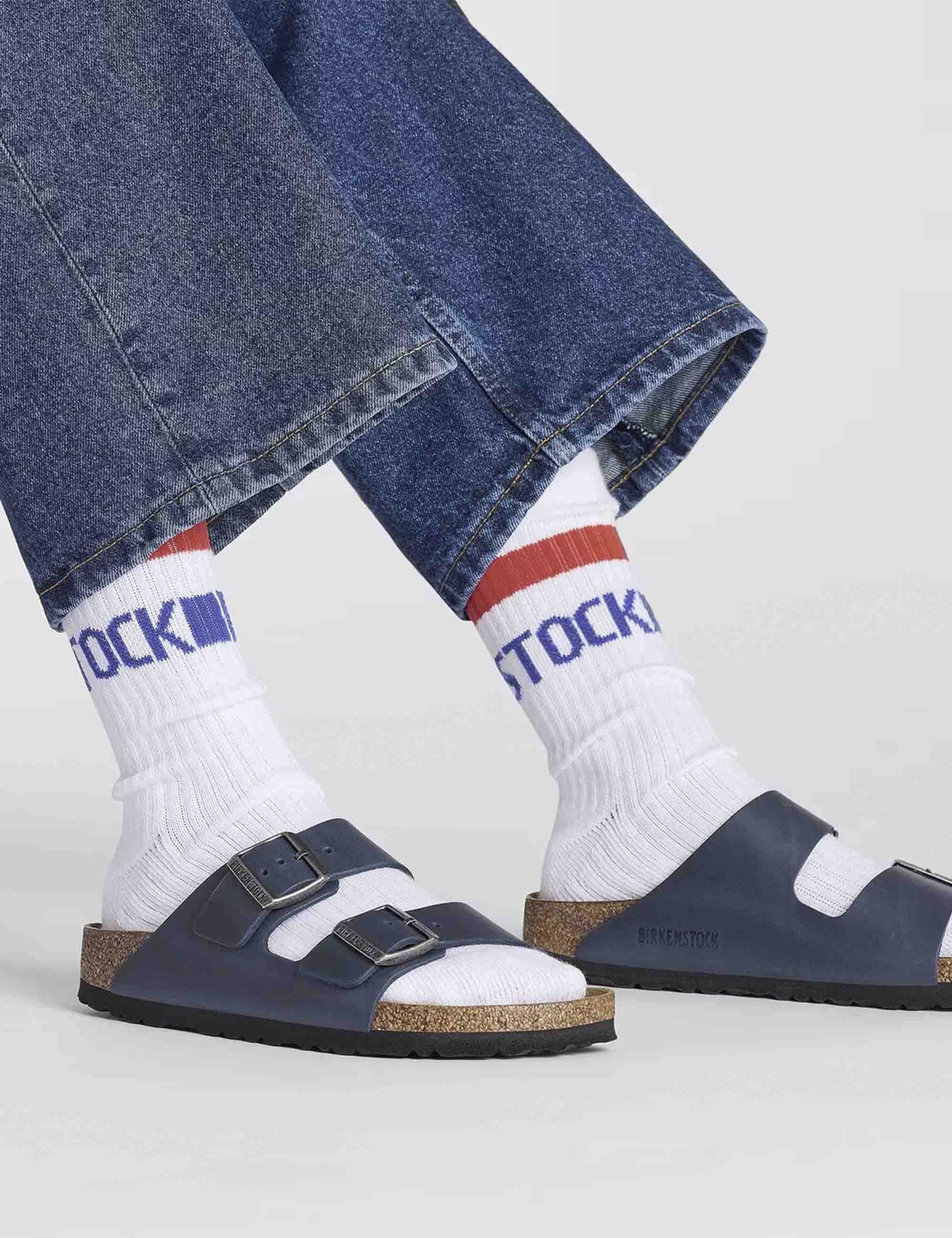Birkenstock Tennis Crew Socks - White