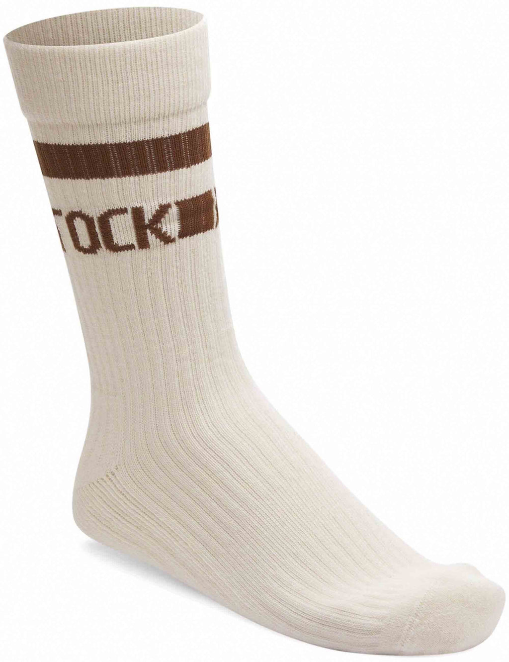 Tennis Crew Socks - Eggshell