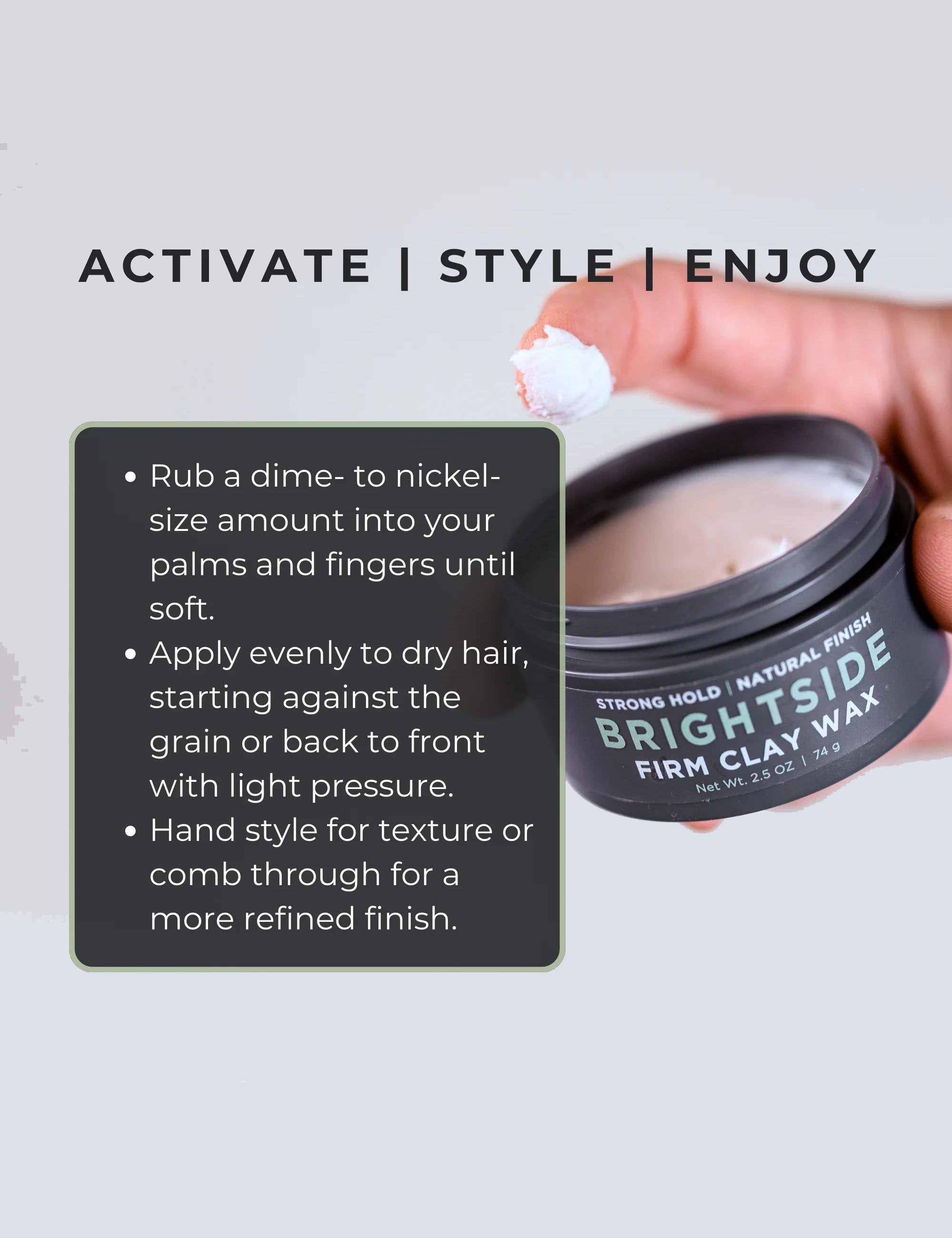 Clay Hair Wax (75ml) - Firm Hold