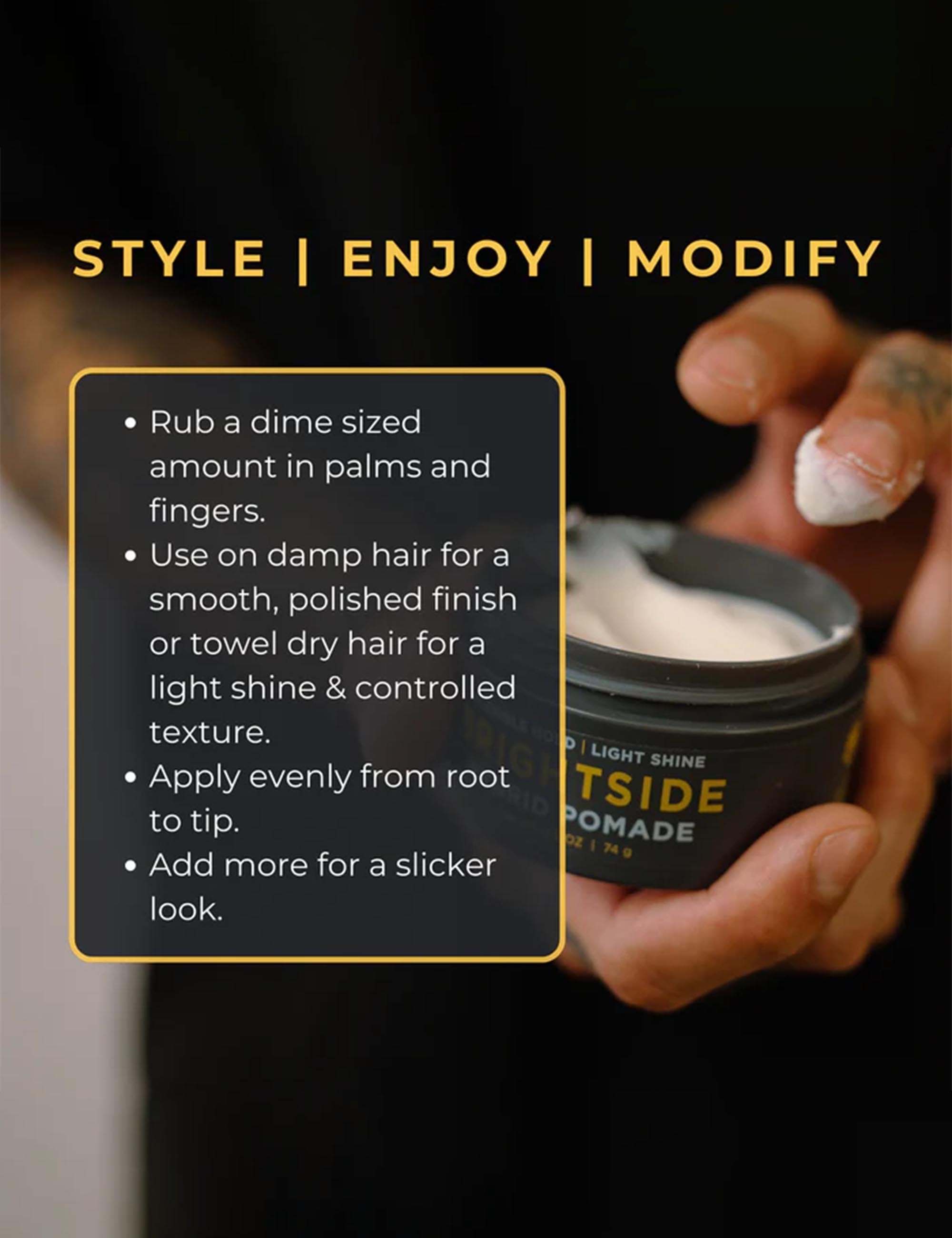 Hybrid Hair Pomade (70ml) - Flexible Hold