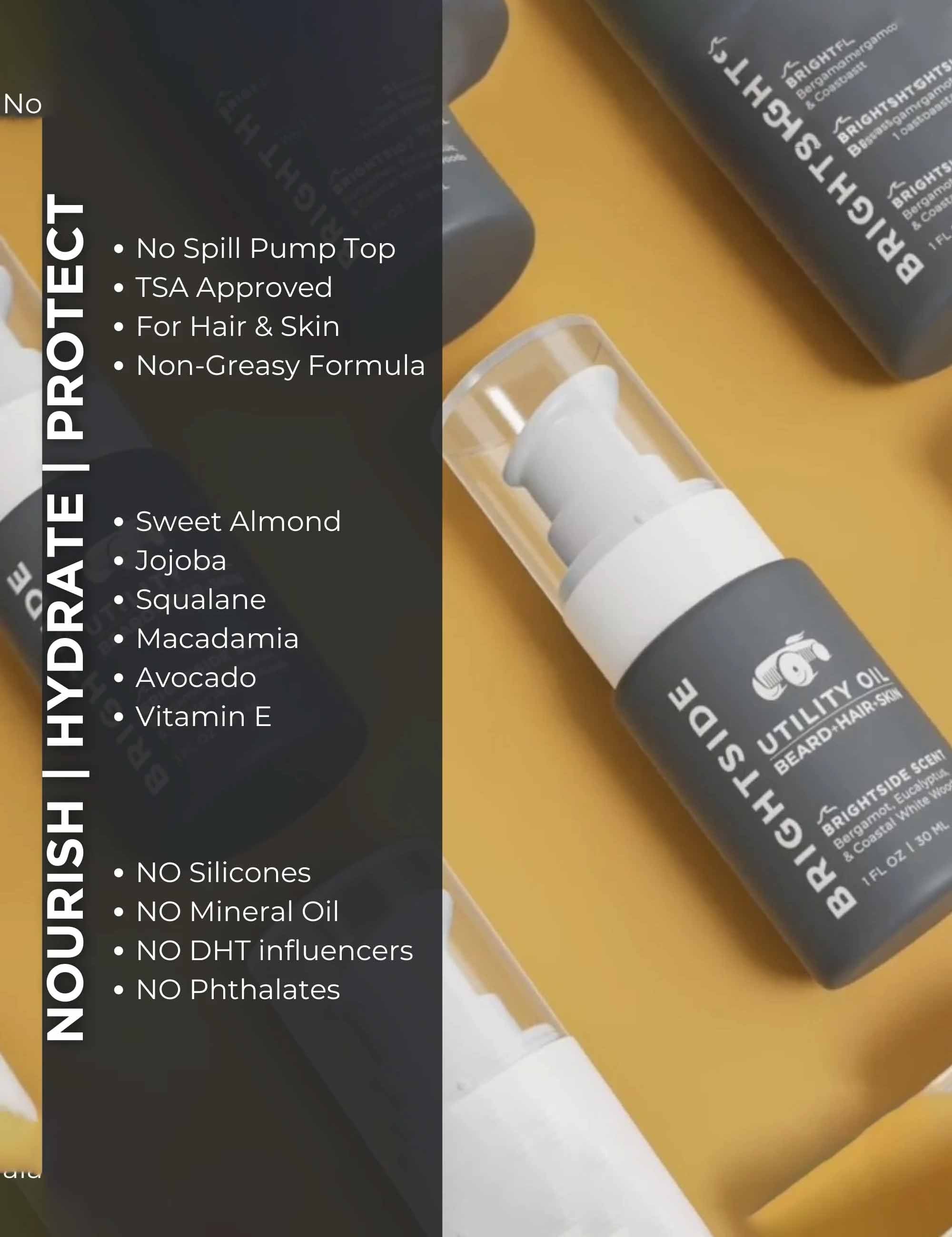 Utility Oil (29ml) - Hair, Beard & Skin