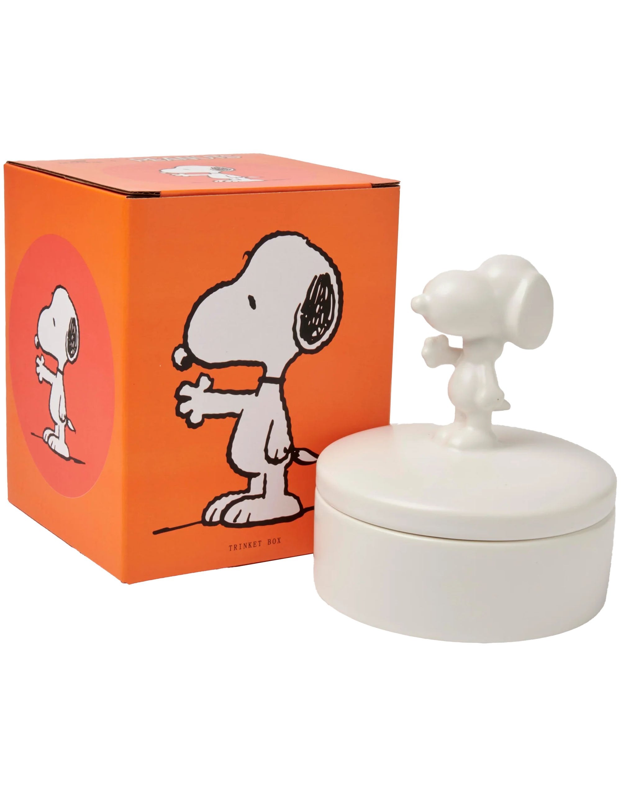 Peanuts Snoopy Round Trinket Box - Snoopy