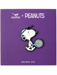 Snoopy Enamel Pin Badge - Sport, Tennis