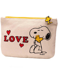 Snoopy Zip Pouch - Love