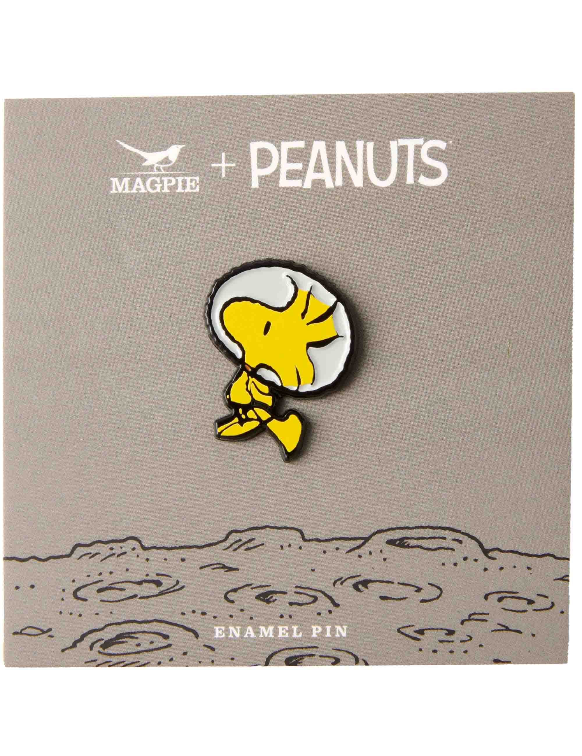 Peanuts Snoopy Enamel Pin Badge - Space, Woodstock